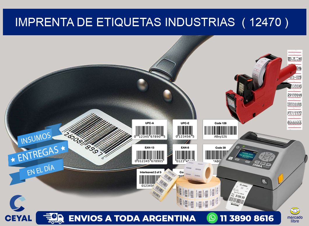 imprenta de etiquetas industrias  ( 12470 )