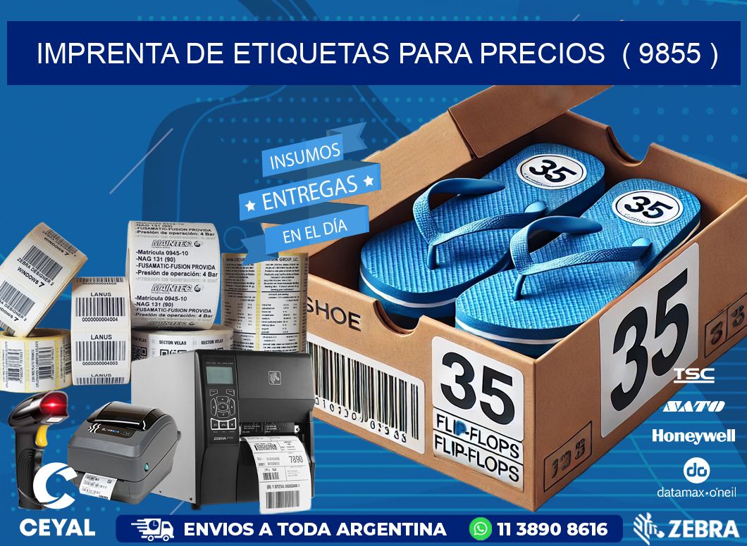 imprenta de etiquetas para precios  ( 9855 )