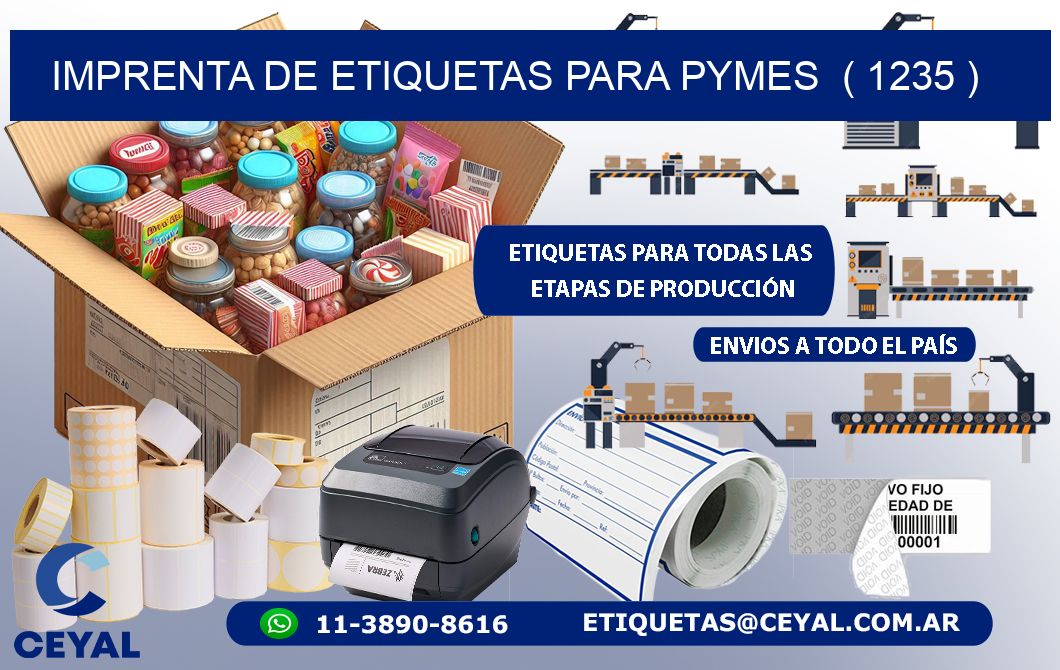 imprenta de etiquetas para pymes  ( 1235 )