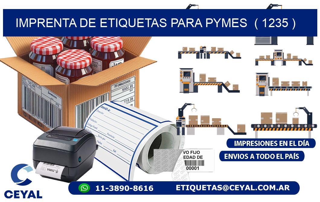 imprenta de etiquetas para pymes  ( 1235 )