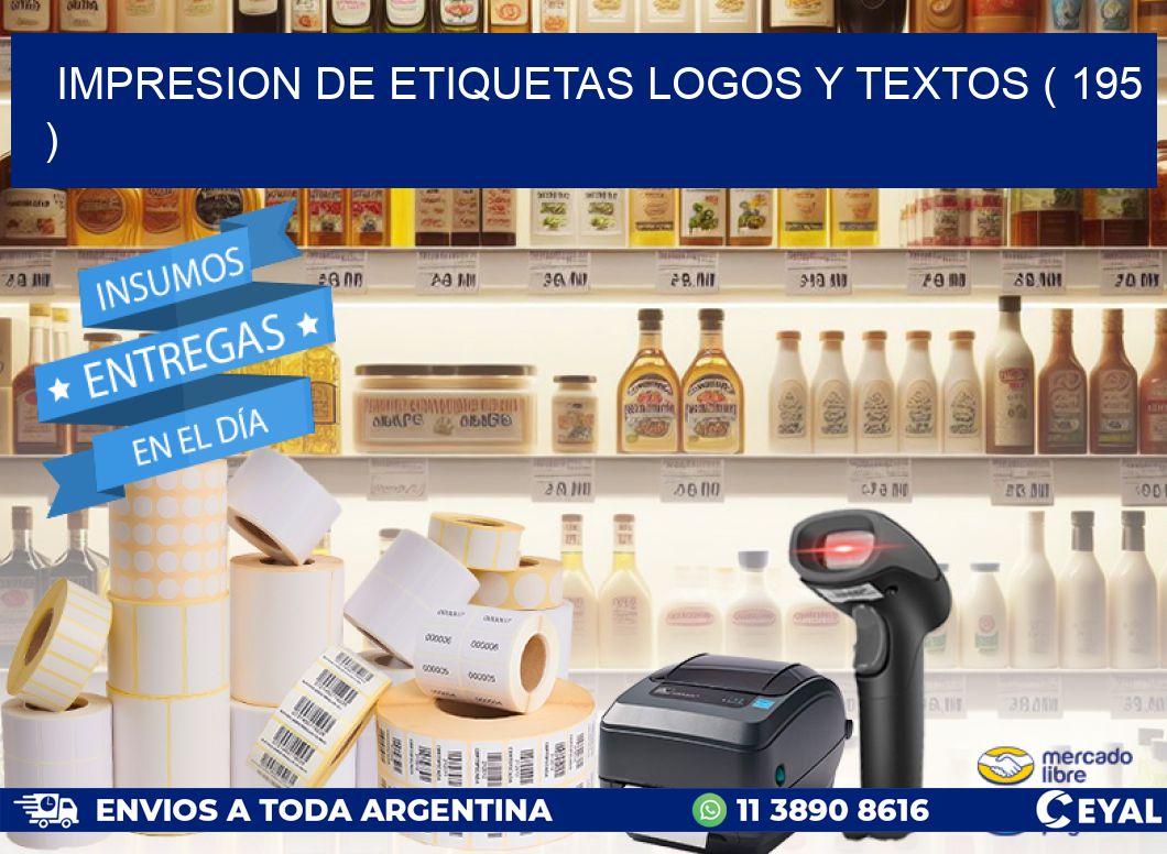 impresion de etiquetas logos y textos ( 195 )