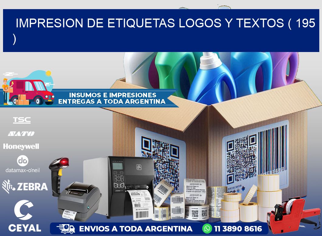 impresion de etiquetas logos y textos ( 195 )