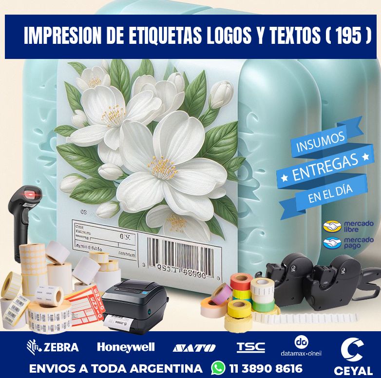impresion de etiquetas logos y textos ( 195 )