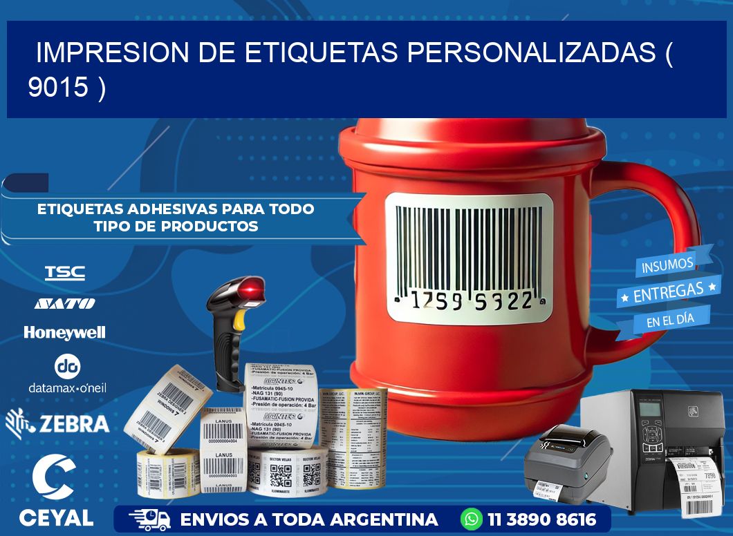 impresion de etiquetas personalizadas ( 9015 )