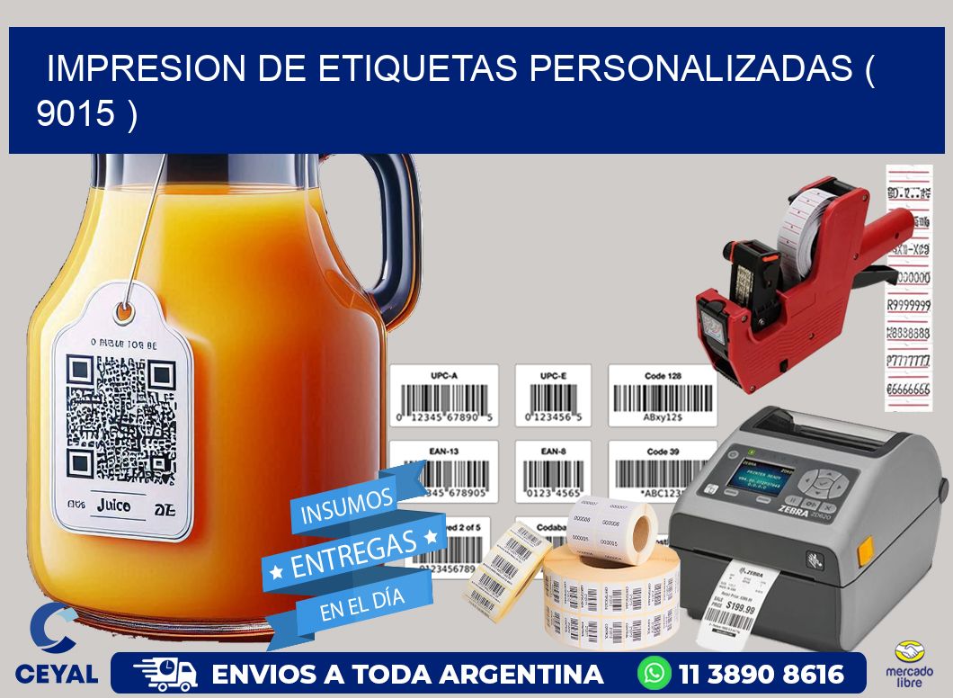 impresion de etiquetas personalizadas ( 9015 )