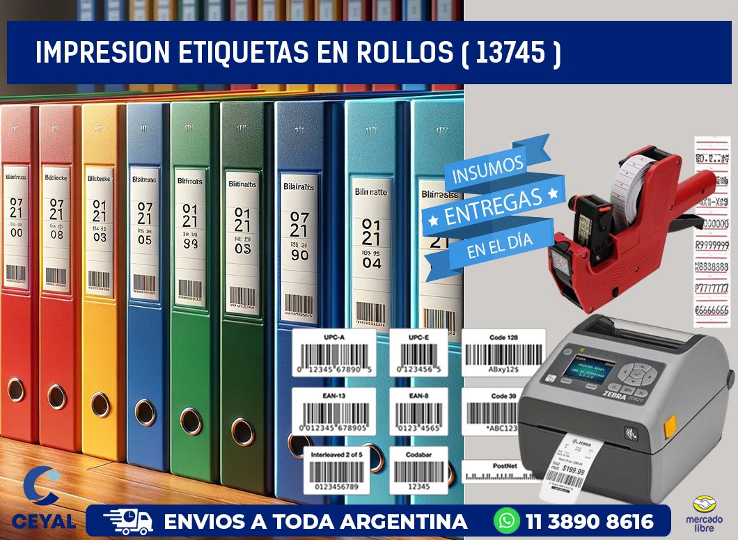 impresion etiquetas en rollos ( 13745 )