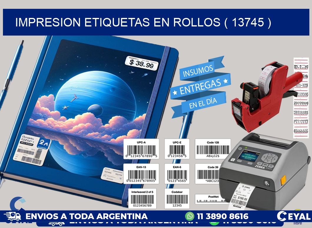 impresion etiquetas en rollos ( 13745 )