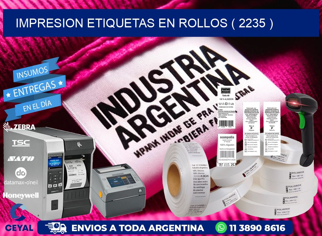 impresion etiquetas en rollos ( 2235 )
