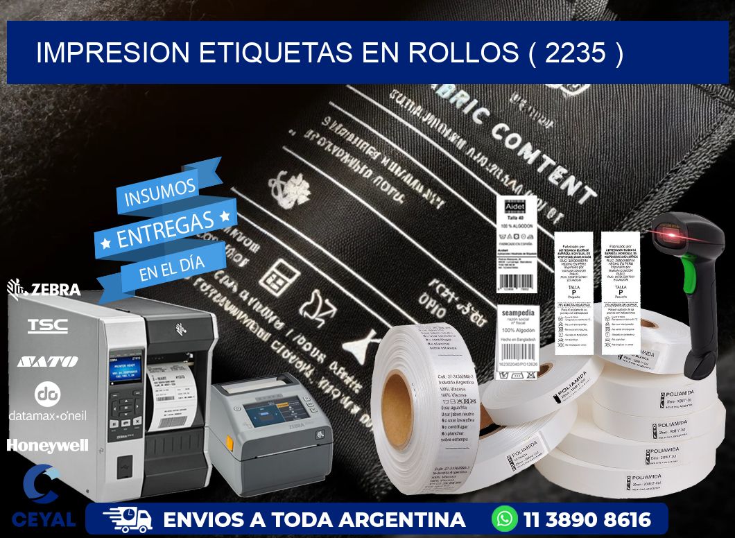 impresion etiquetas en rollos ( 2235 )