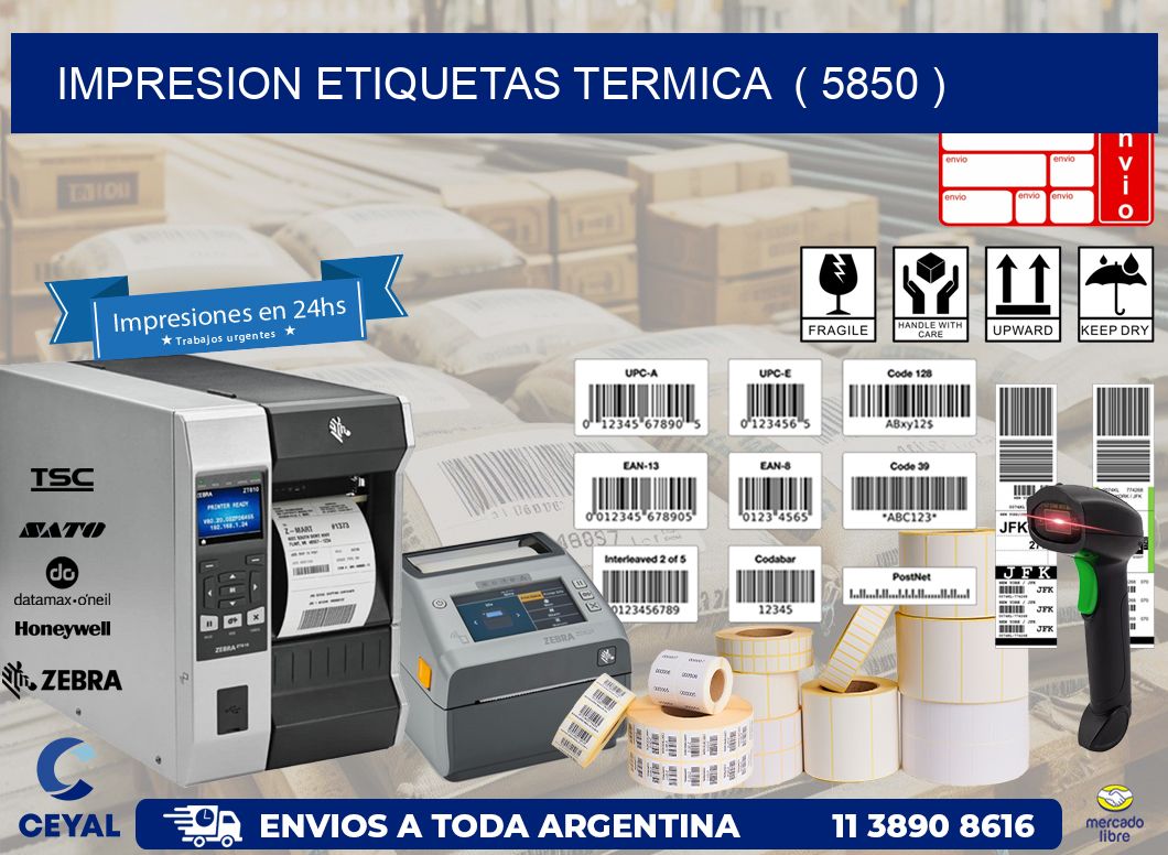 impresion etiquetas termica  ( 5850 )