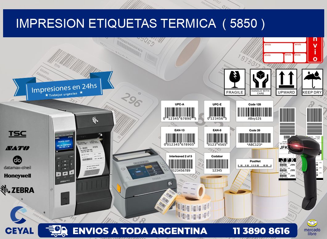 impresion etiquetas termica  ( 5850 )
