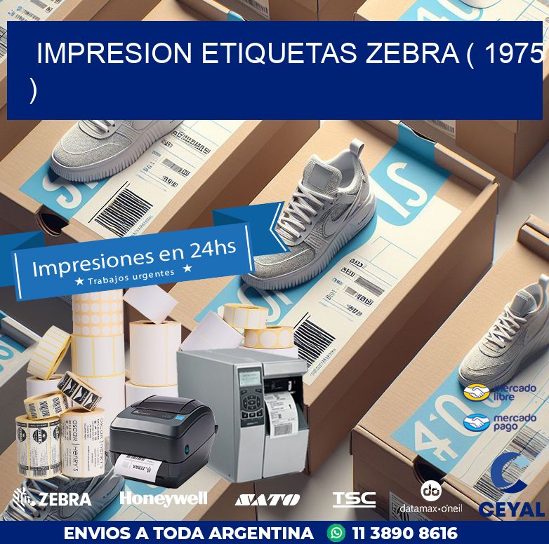 impresion etiquetas zebra ( 1975 )