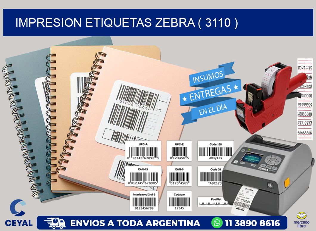 impresion etiquetas zebra ( 3110 )