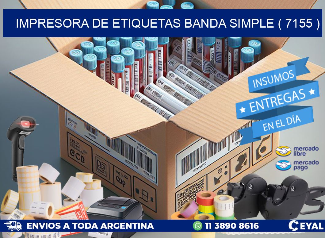 impresora de etiquetas banda simple ( 7155 )