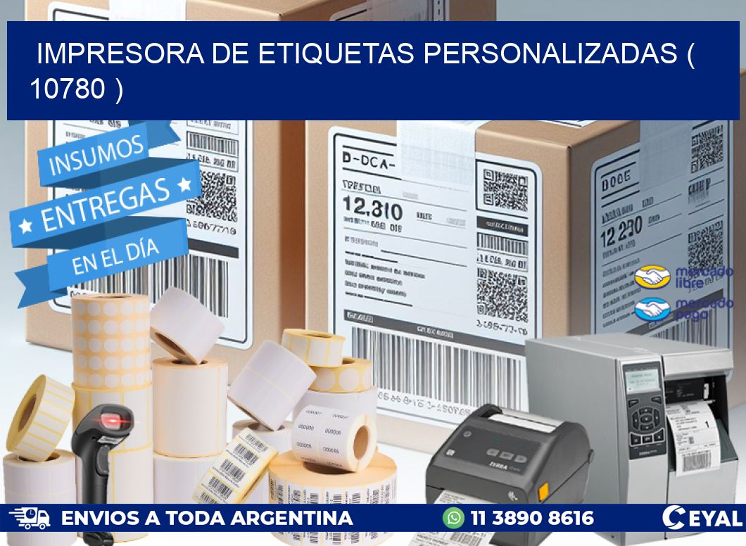impresora de etiquetas personalizadas ( 10780 )