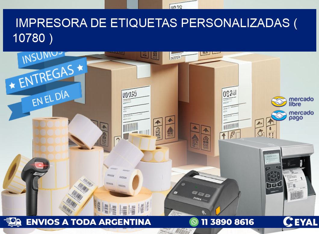 impresora de etiquetas personalizadas ( 10780 )