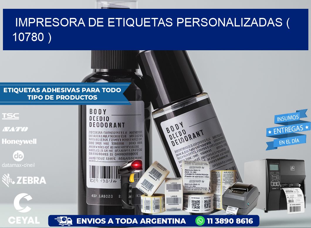 impresora de etiquetas personalizadas ( 10780 )