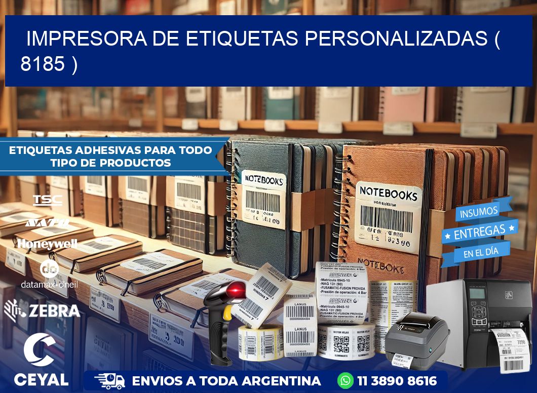impresora de etiquetas personalizadas ( 8185 )