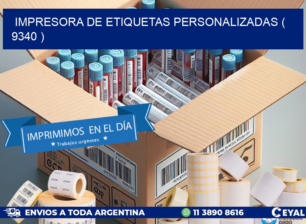 impresora de etiquetas personalizadas ( 9340 )