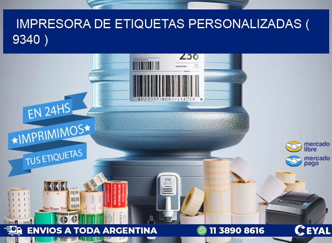 impresora de etiquetas personalizadas ( 9340 )