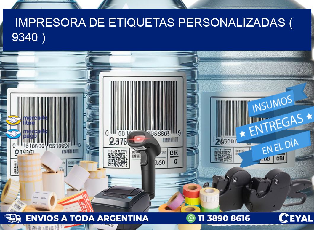 impresora de etiquetas personalizadas ( 9340 )