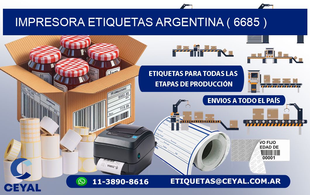 impresora etiquetas argentina ( 6685 )