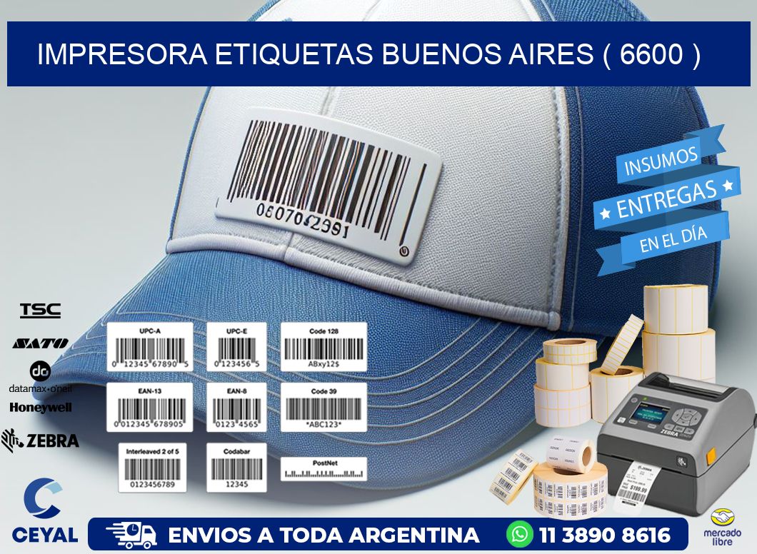 impresora etiquetas buenos aires ( 6600 )
