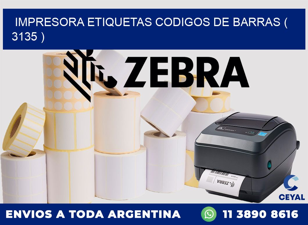 impresora etiquetas codigos de barras ( 3135 )