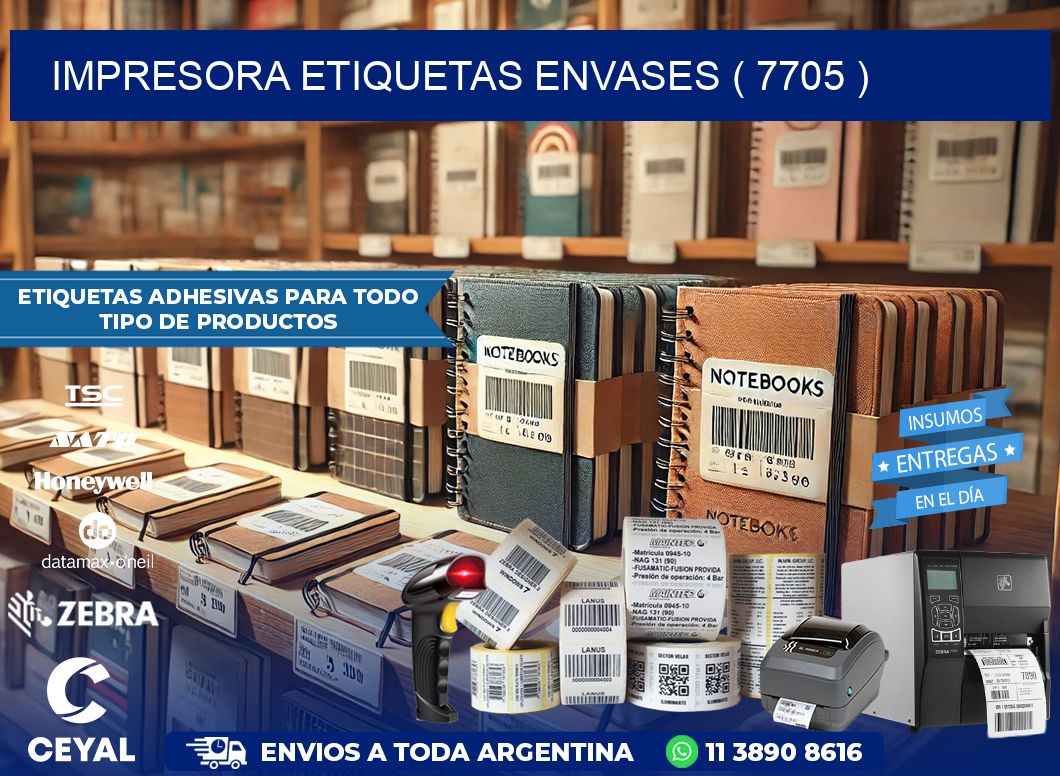 impresora etiquetas envases ( 7705 )