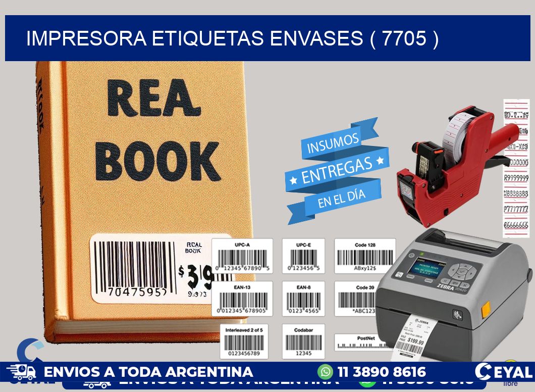 impresora etiquetas envases ( 7705 )