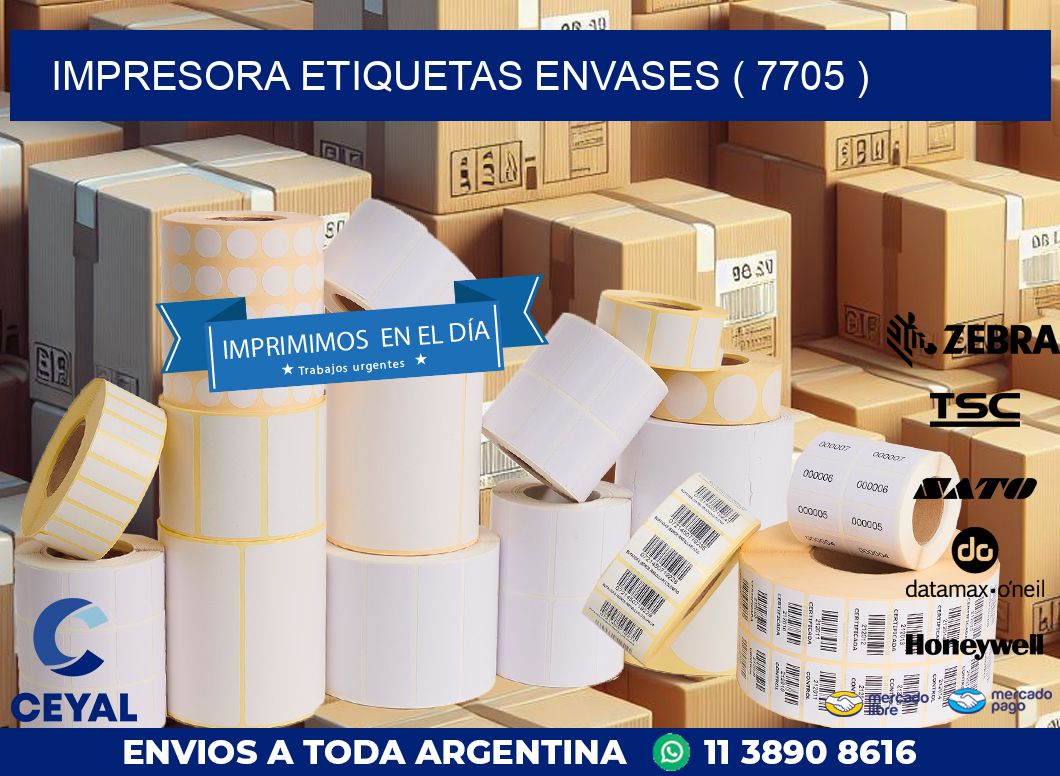 impresora etiquetas envases ( 7705 )