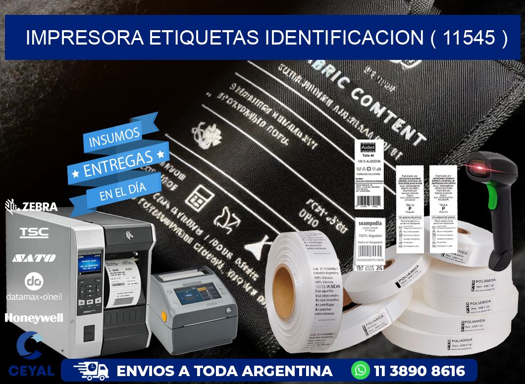 impresora etiquetas identificacion ( 11545 )
