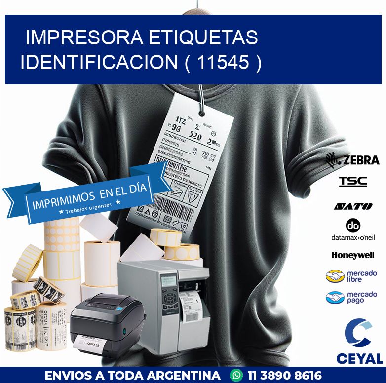 impresora etiquetas identificacion ( 11545 )