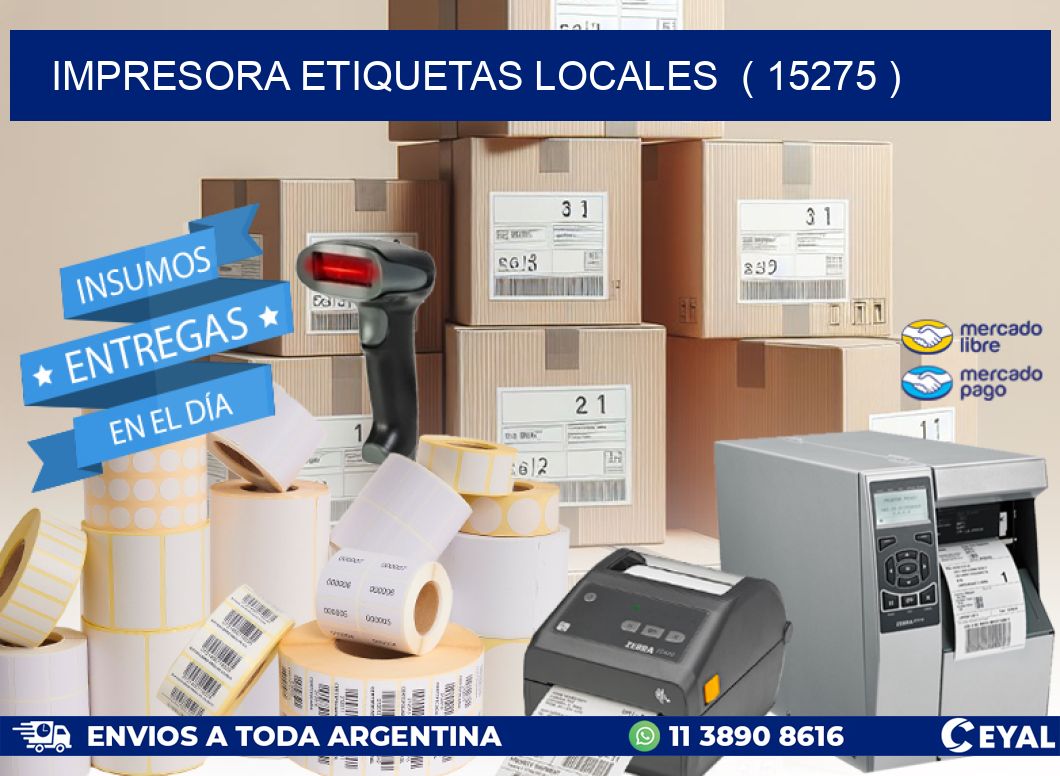 impresora etiquetas locales  ( 15275 )