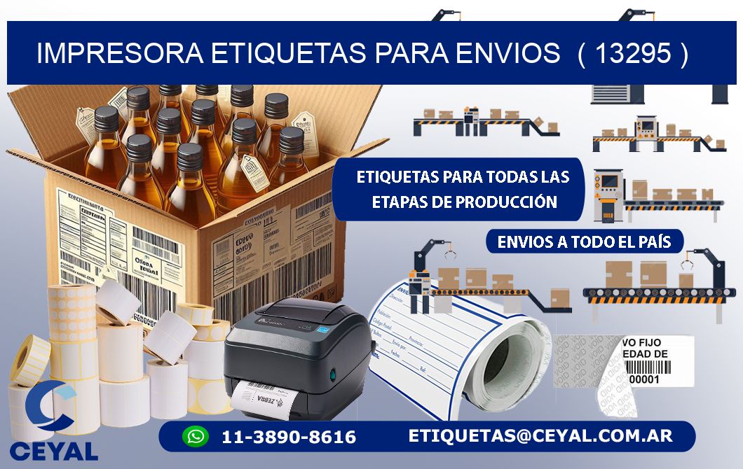 impresora etiquetas para envios  ( 13295 )