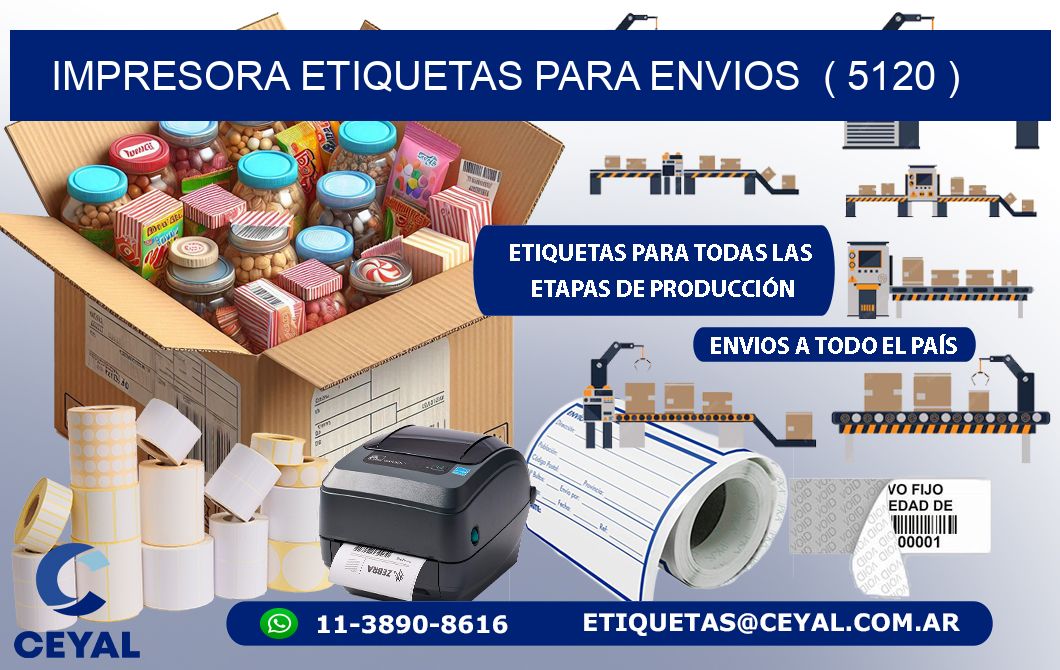 impresora etiquetas para envios  ( 5120 )