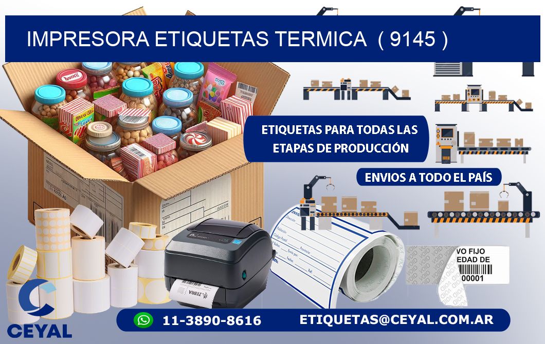 impresora etiquetas termica  ( 9145 )
