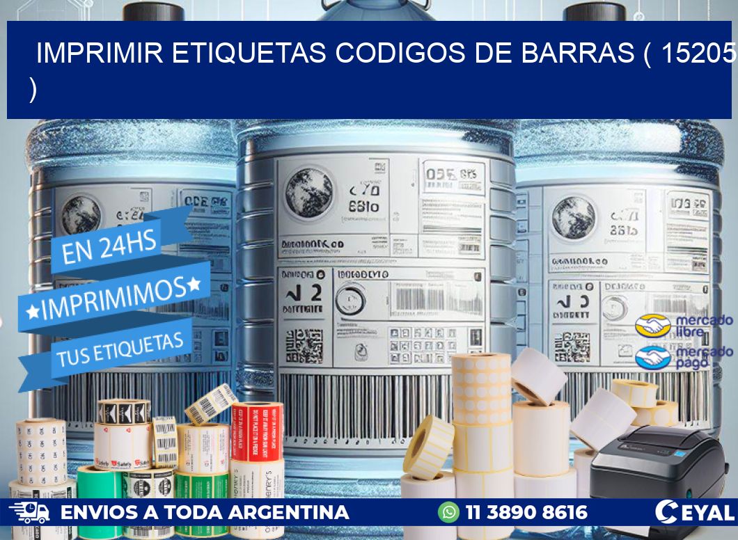 imprimir etiquetas codigos de barras ( 15205 )
