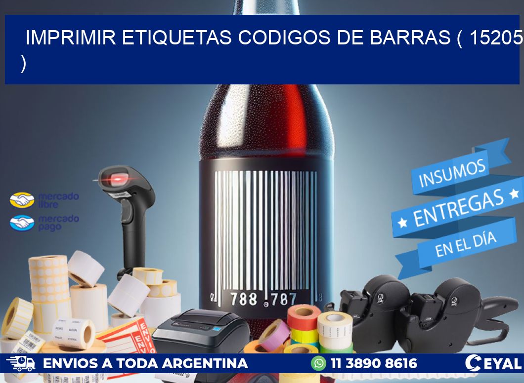 imprimir etiquetas codigos de barras ( 15205 )