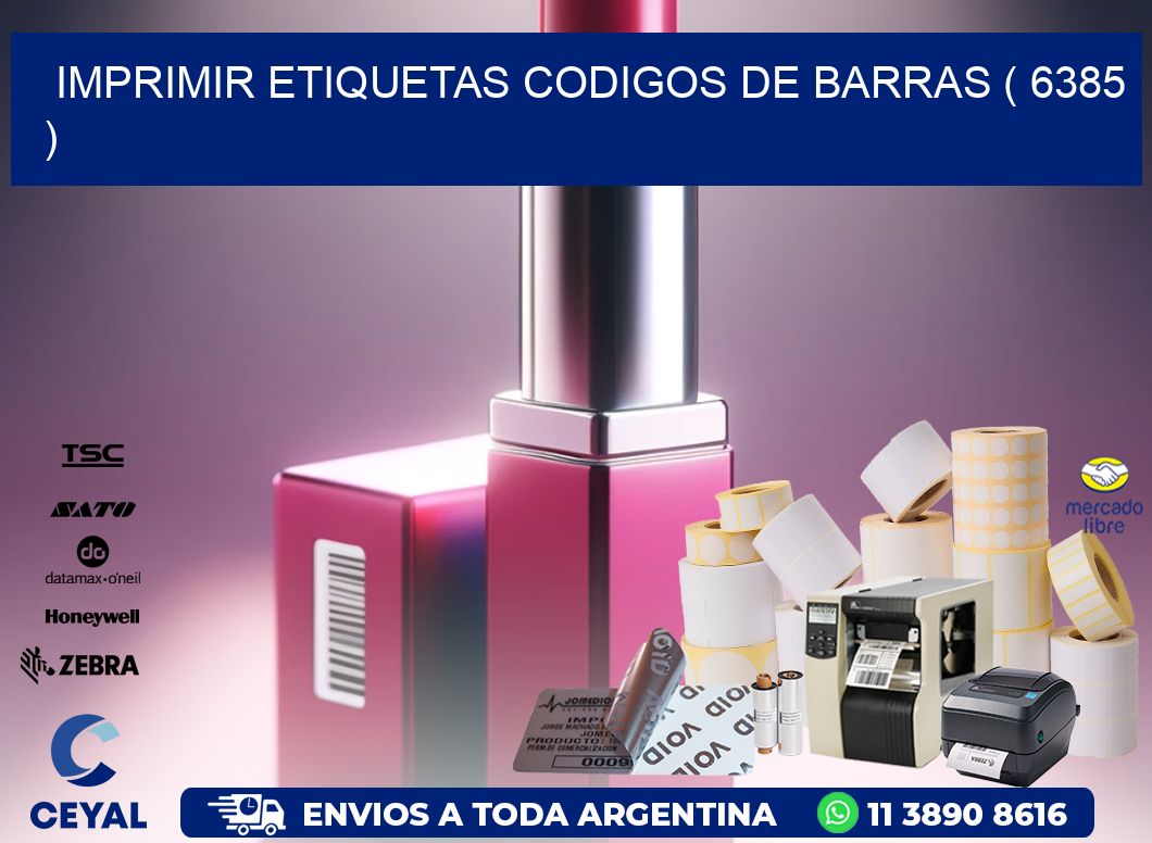 imprimir etiquetas codigos de barras ( 6385 )