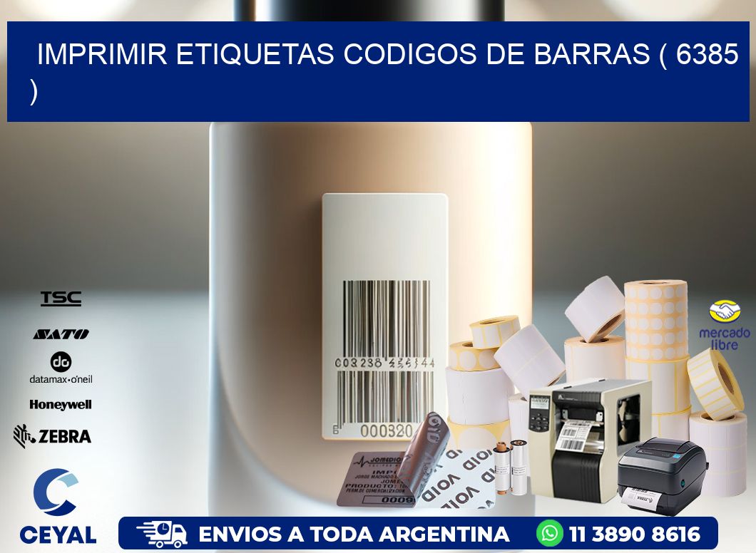 imprimir etiquetas codigos de barras ( 6385 )