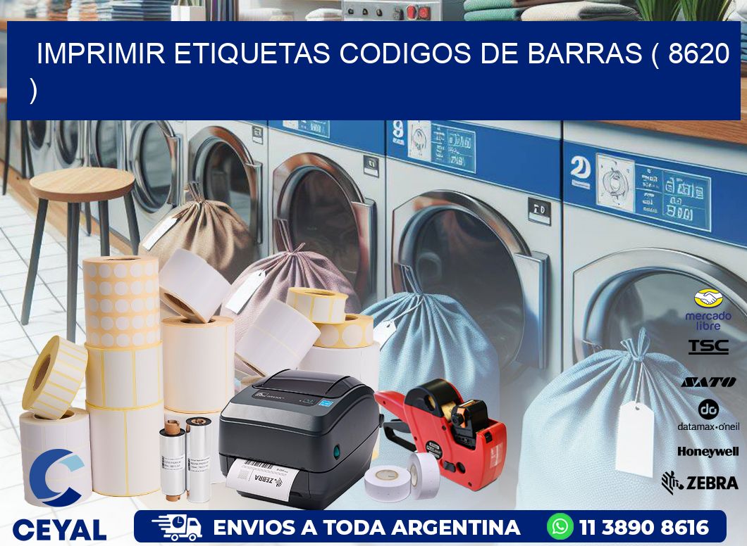 imprimir etiquetas codigos de barras ( 8620 )