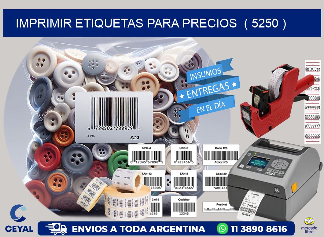 imprimir etiquetas para precios  ( 5250 )