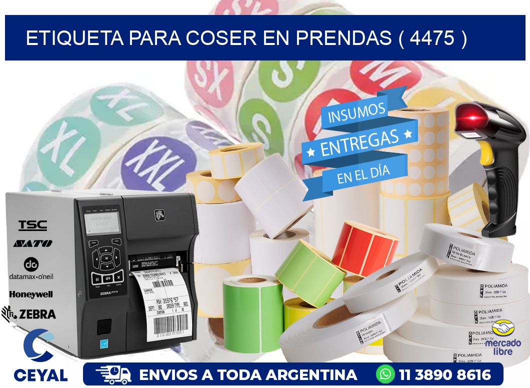 ETIQUETA PARA COSER EN PRENDAS ( 4475 )