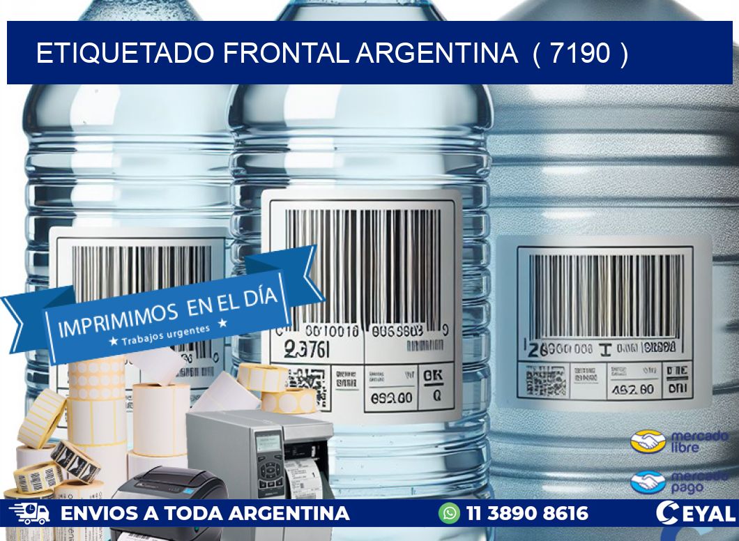 ETIQUETADO FRONTAL ARGENTINA  ( 7190 )