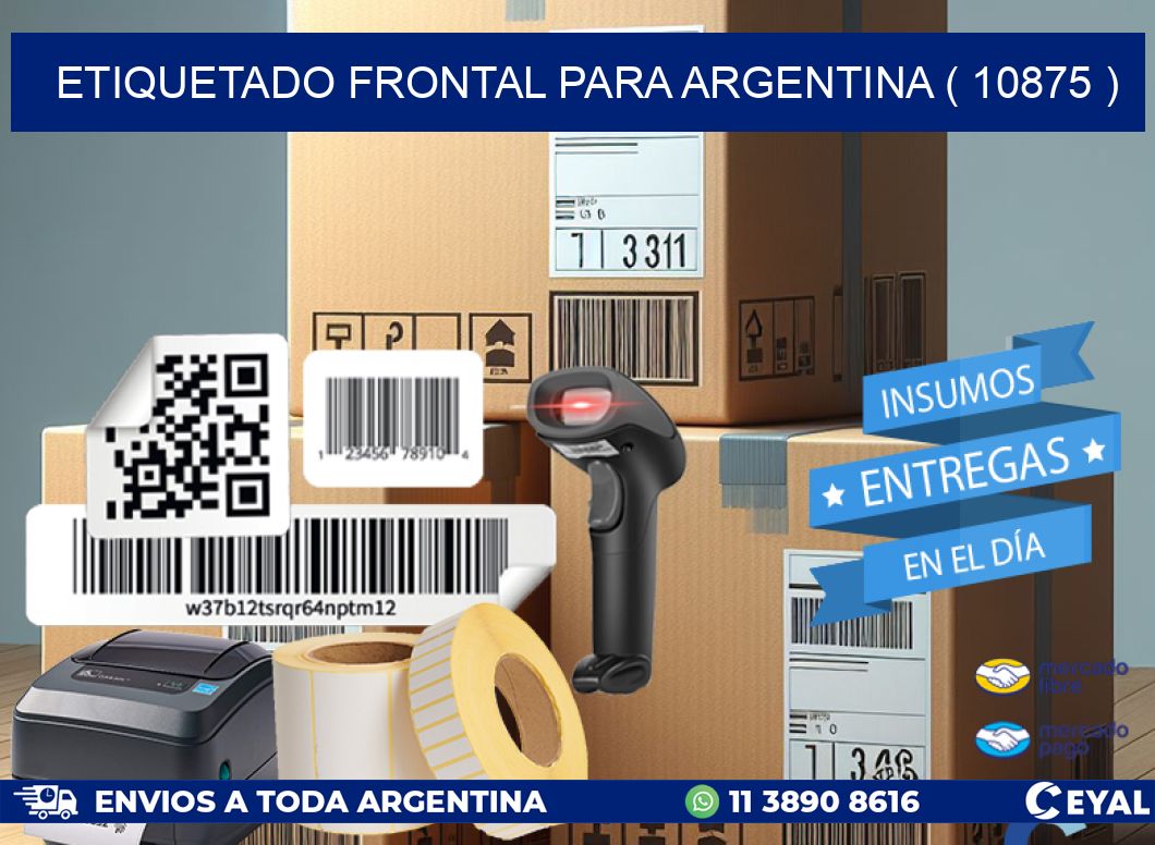 ETIQUETADO FRONTAL PARA ARGENTINA ( 10875 )