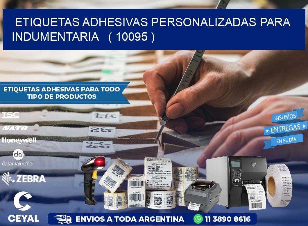 ETIQUETAS ADHESIVAS PERSONALIZADAS PARA INDUMENTARIA   ( 10095 )