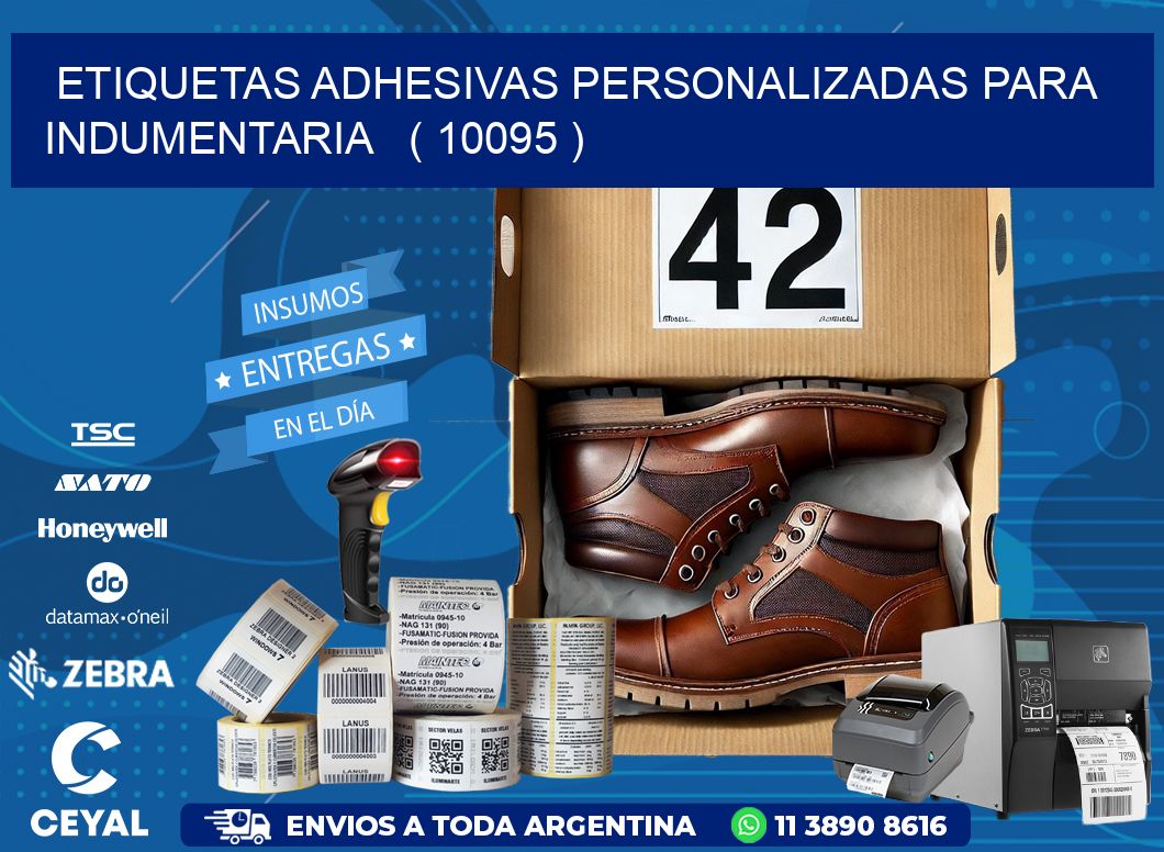 ETIQUETAS ADHESIVAS PERSONALIZADAS PARA INDUMENTARIA ( 10095 )