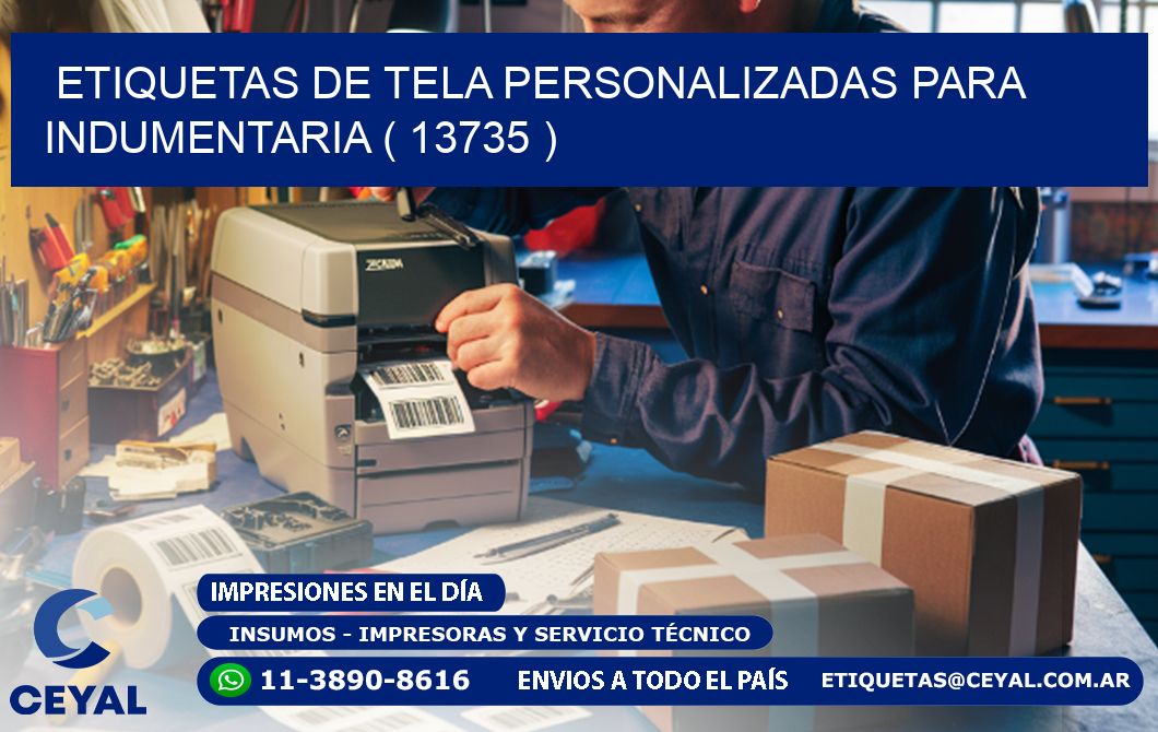 ETIQUETAS DE TELA PERSONALIZADAS PARA INDUMENTARIA ( 13735 )