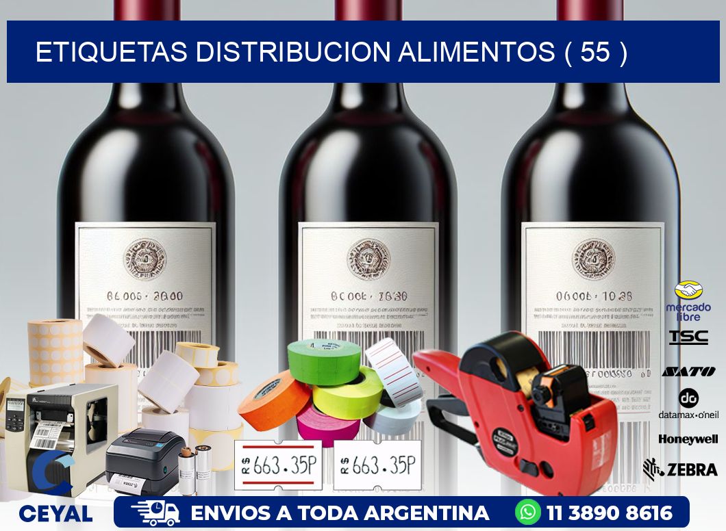 ETIQUETAS DISTRIBUCION ALIMENTOS ( 55 )